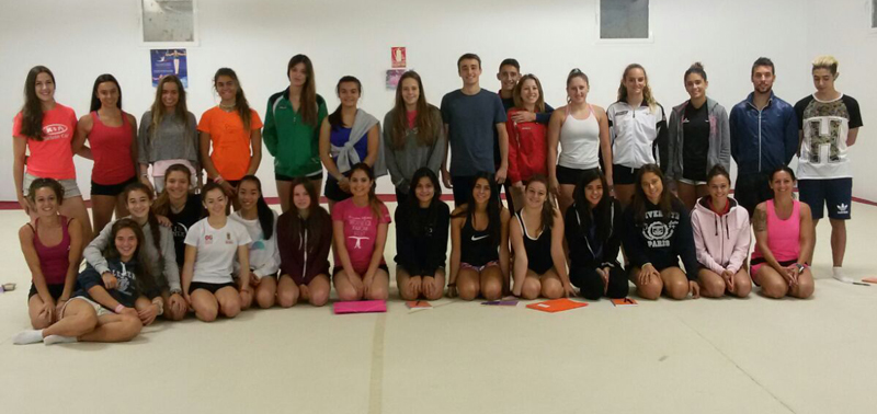 Pamplona alberga el Curso de Entrenador de Gimnasia Art&iacute;stica Nivel 1